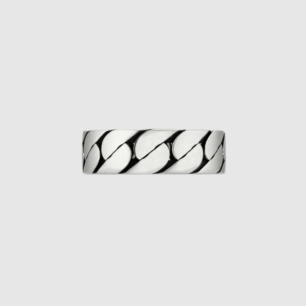 Double Gucci Interlocking Gucci Wide Ring