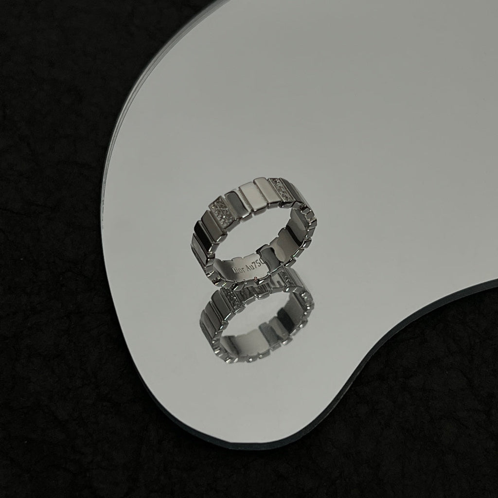 18K Dior Gem Diamond Ring